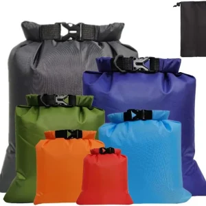 6 Pack Waterproof Dry Bags