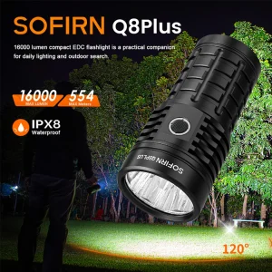 Super Powerful LED Flashlight 16000lm