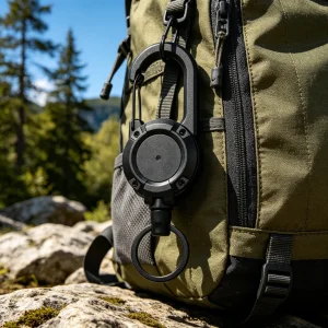 Outdoor Retractable Key Chain Tool