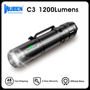 1200 High Lumens Rechargeable Flashlight